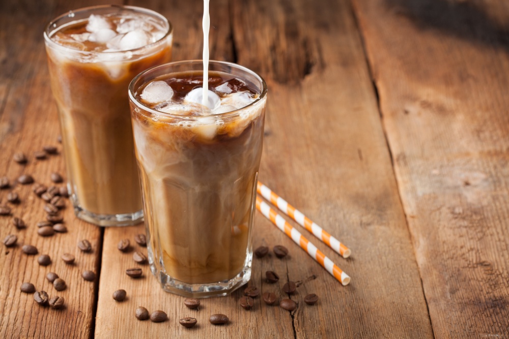 Cold cocoa coffee