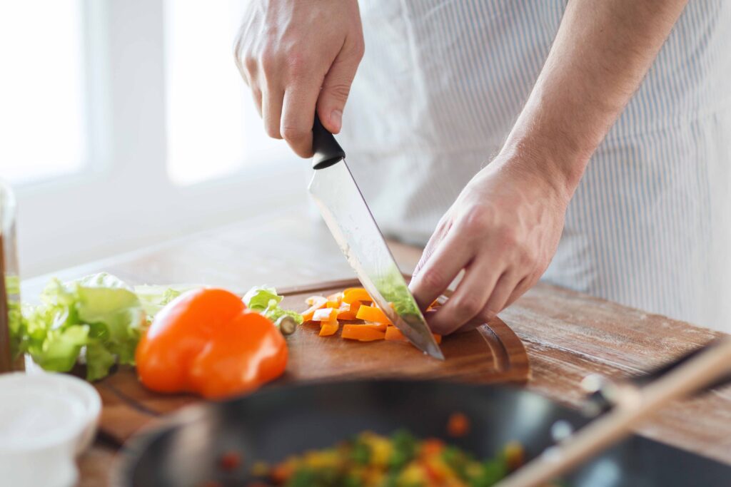 Cooking is a hidden passion that men now find time for