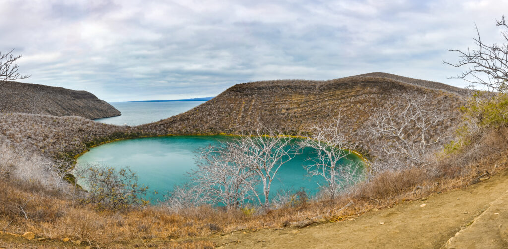 Darwins lake – at Isabela Island