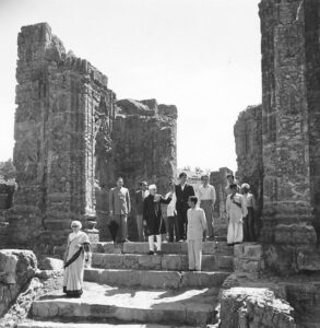 At the Awantipur ruins outside Srinagar