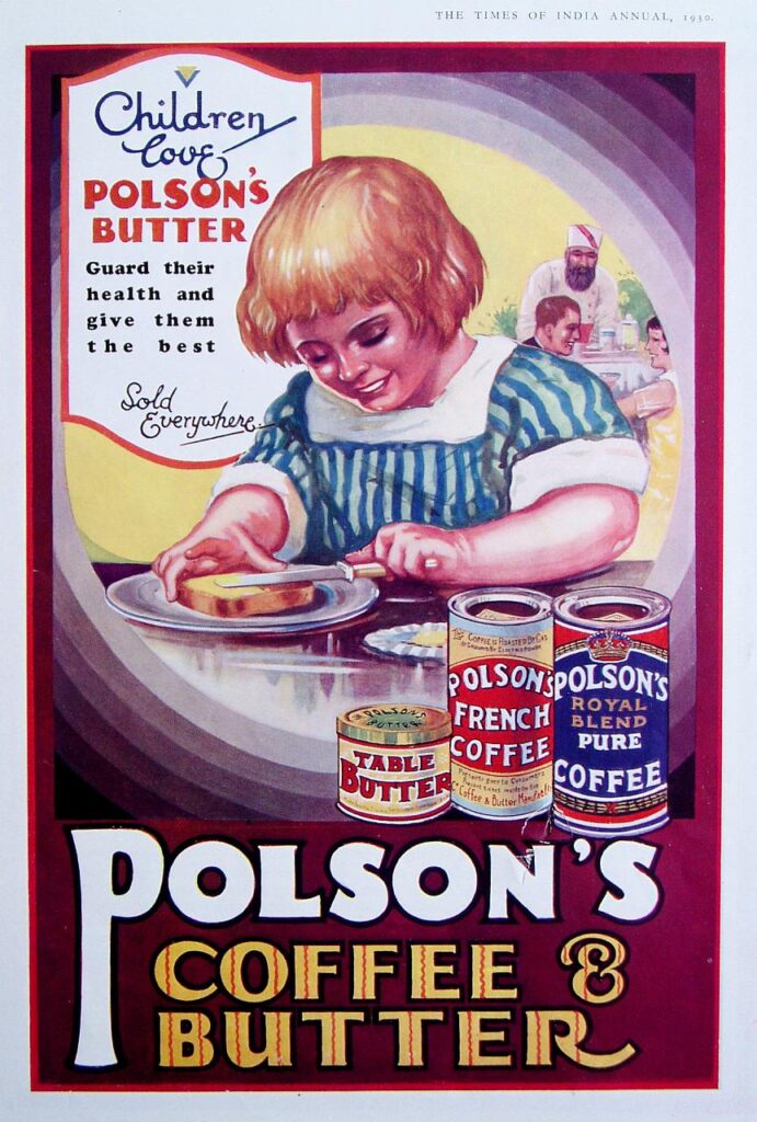 Polsons Coffee and Butter Ad