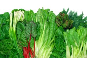 16. Leafy Greens - Spinach, Arugula, Bok Choy etc.