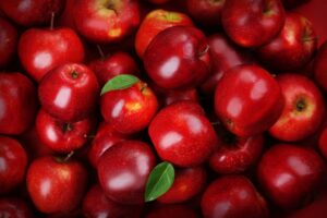 Red apples 