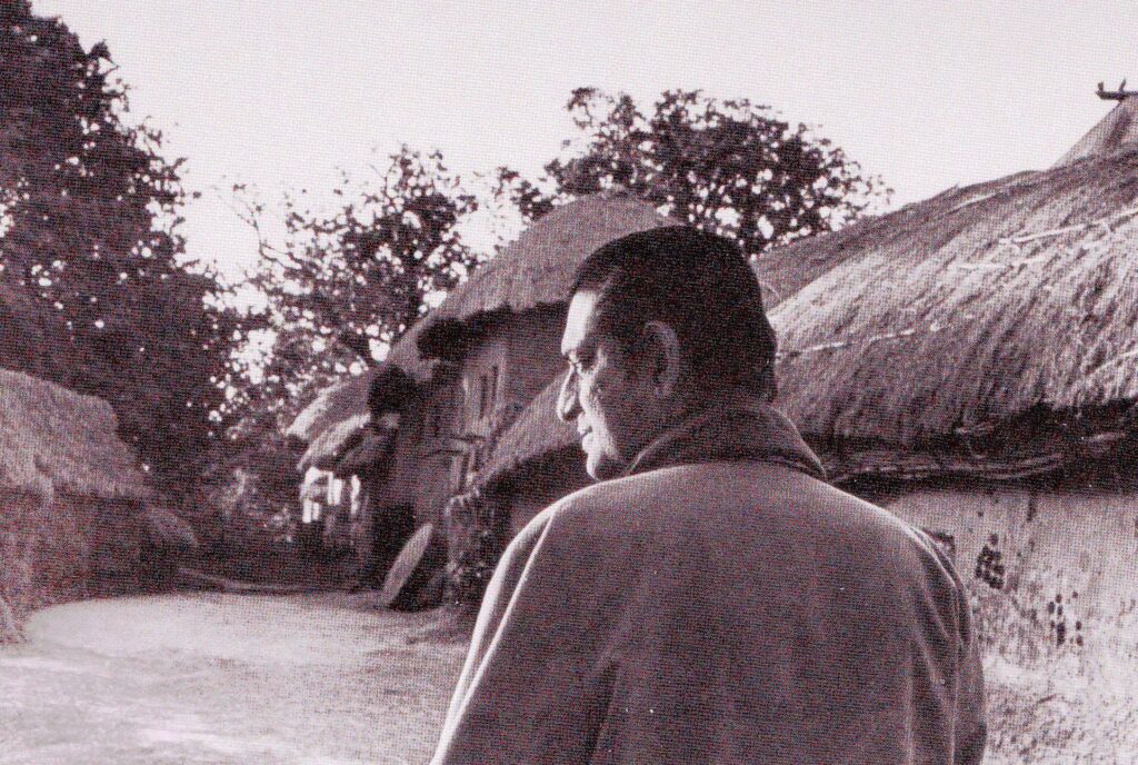 Satyajit Ray photographed by Nemai Ghosh