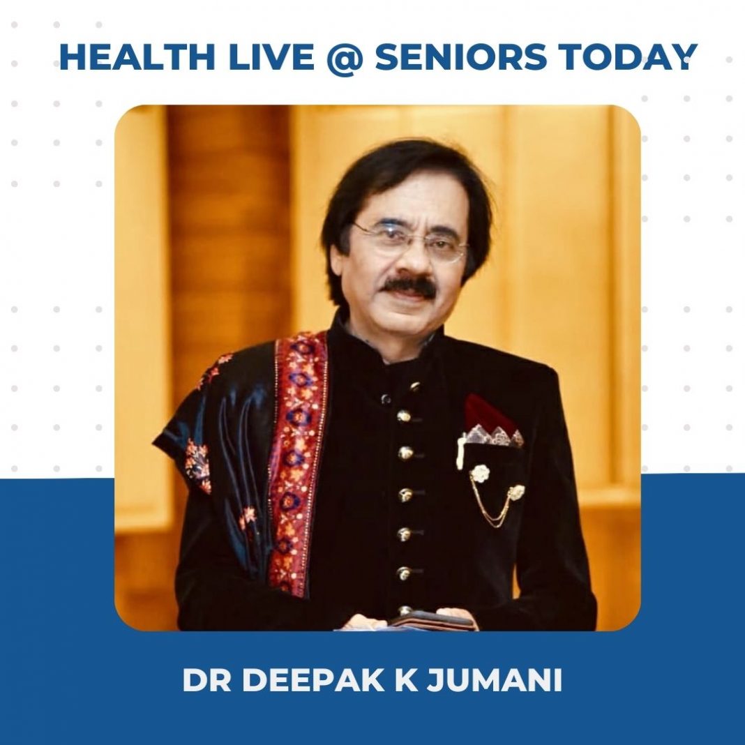 Health Live @ Seniors Today with leading Sexologist Dr Deepak K Jumani