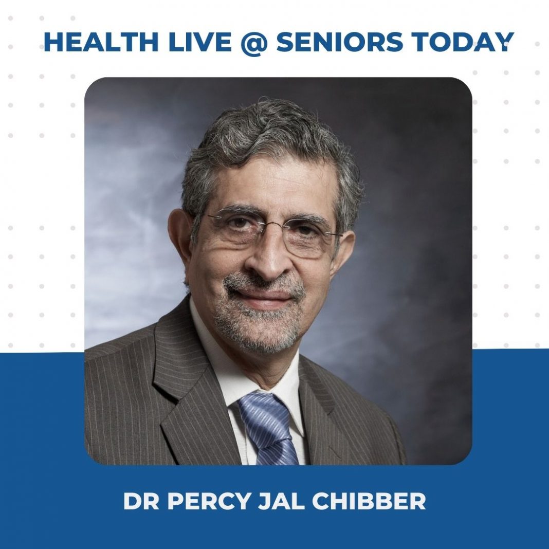 Webinar with Dr Percy Jal Chibber on kidney and prostate care Dr Percy Jal Chibber - Health Webinar Takeaways Seniors Today