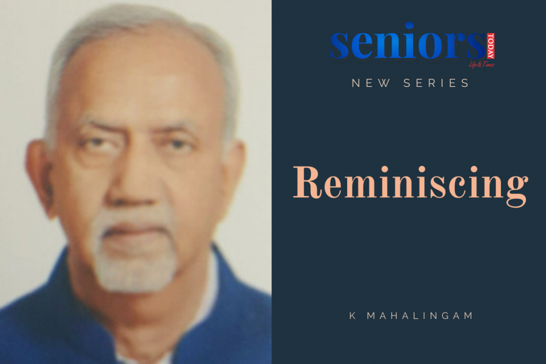 Reminiscing: K Mahalingam