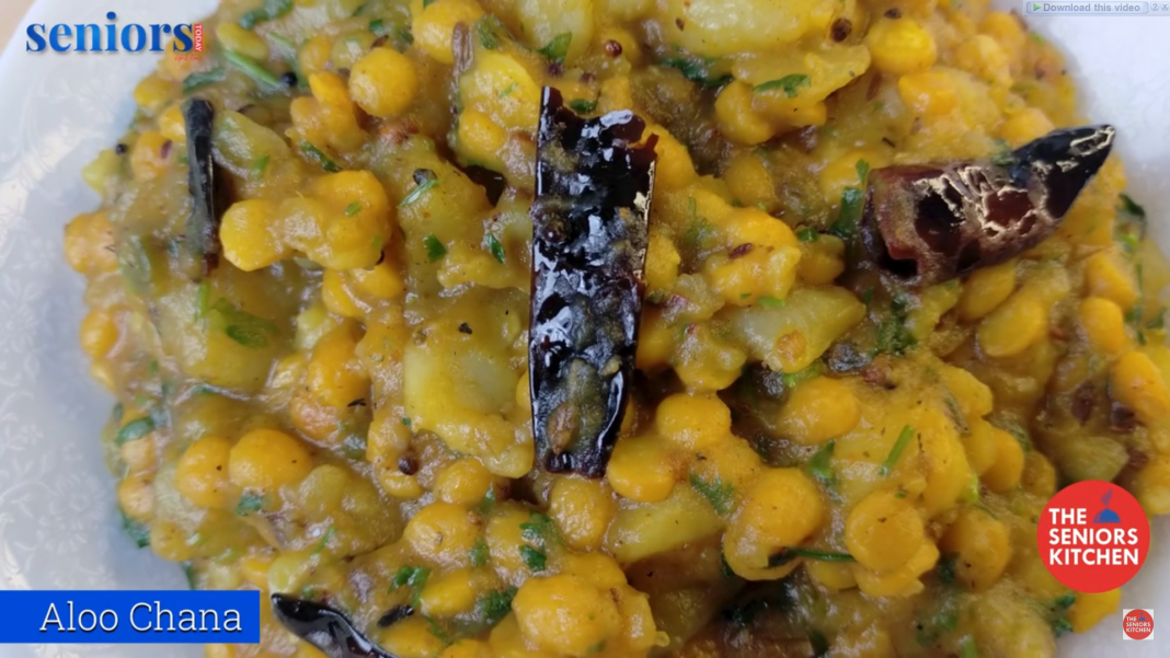 The Seniors Kitchen: Aloo Chana Dal The Seniors Kitchen: Aloo Chana Dal
