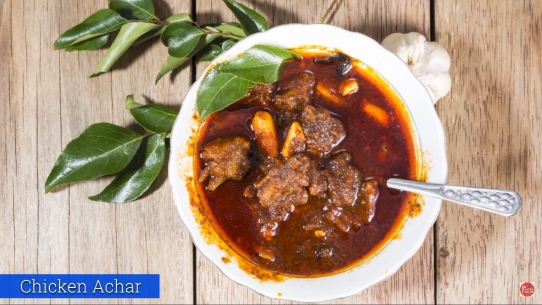 The Seniors Kitchen: Chicken Achar Chicken Achar - The Seniors Kitchen