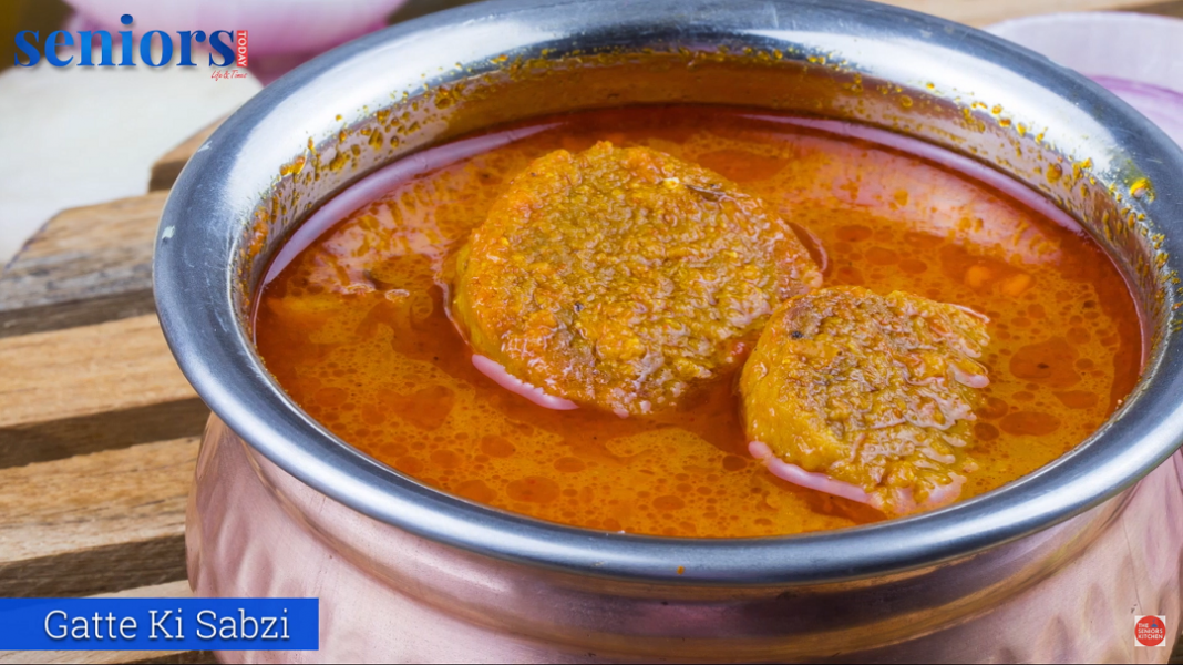 Gatte Ki Sabzi - The Seniors Kitchen