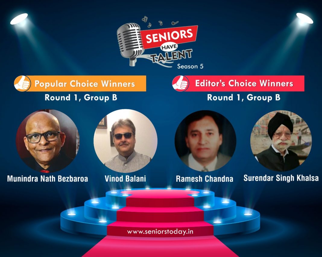 Seniors Have Talent: Season 5, Group B – The Winners Seniors Have Talent Season 5, Group B - The Winners
