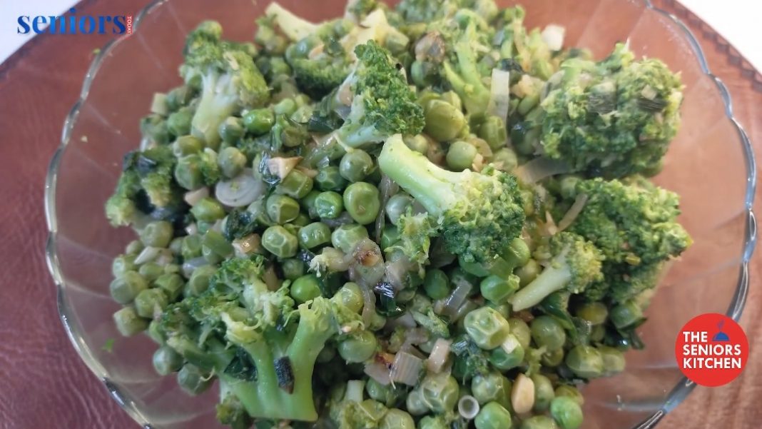 The Seniors Kitchen: Healthy Broccoli and Peas Recipe