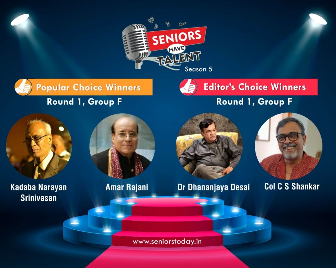 Seniors Have Talent Season 5 Group F Winners