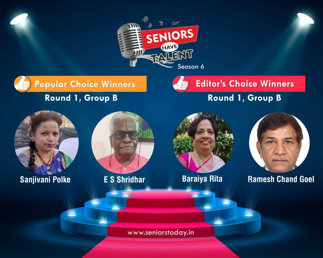 Seniors Have Talent: Season 6, Group B Winners Seniors Have Talent Season 6, Group B Winners