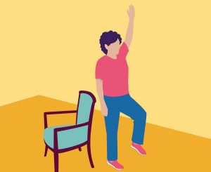Exercise 6: Single Limb Stance with Arm