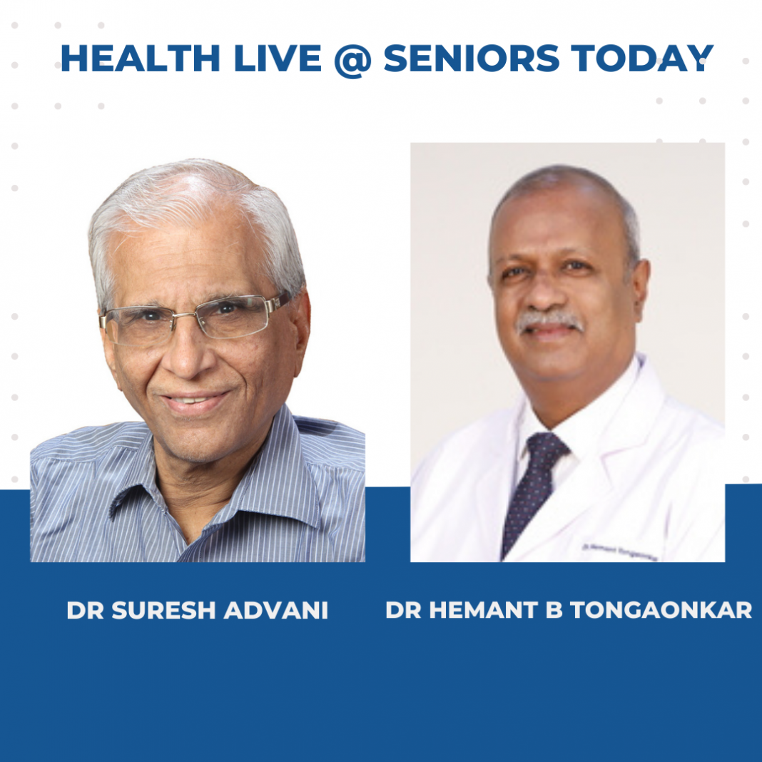 Cancer care for seniors Mailer Image - Website Banner - World Cancer Day Special Padma Bhushan Dr Suresh Advani & Dr Hemant B Tongaonkar on Cancer Care for Seniors - Health Live at Seniors Today - Copy