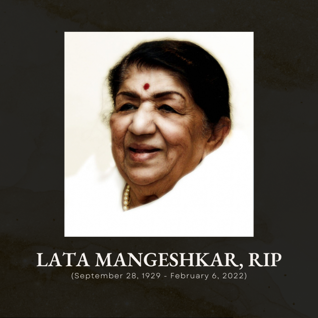 RIP, Lata Mangeshkar Remebering Lata Mangeshkar - Seniors Today