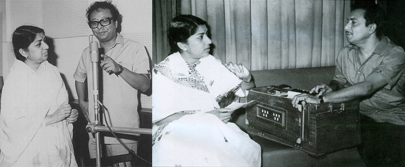 Lata Mangeshkar, Madan Mohan and Raja Mehdi Ali Khan