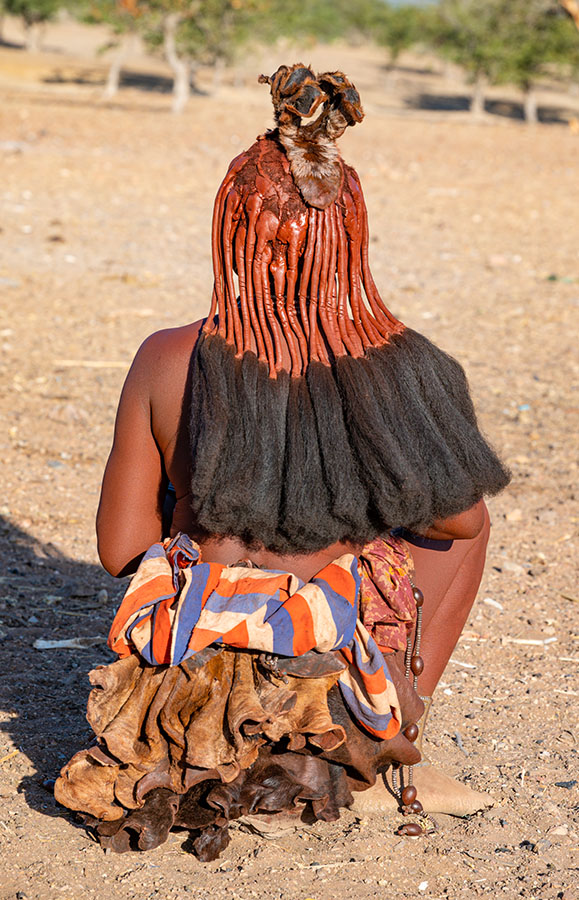 Fascinating Hair-style of Himba Ladies