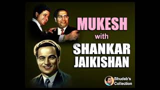 Courtesy – sunbyanyname blogspot A lot has been written about the Naushad-Shakeel combination, and how they tossed ideas together. Their first hit with Rafi was ‘Suhani Raat Dhal Chuki’ from the 1949 film Dulari, but it was the raag Malkauns bhajan ‘Man Tadapat’ in Baiju Bawra (1952) that put the trio on a higher pedestal. Naushad later used Rafi’s voice for a lot of songs filmed on Dilip Kumar, including classics like ‘Insaaf Ka Mandir’ (Amar, 1954), ‘Mohabbat Ki Raahon Mein’ (Uran Khatola, 1955), ‘Madhuban Mein Radhika’ (Kohinoor, 1960) and ‘Koi Saagar Dil Ko Behlata Nahin’ (Dil Diya Dard Liya, 1966).  2 Shankar, Jaikishan and Mukesh