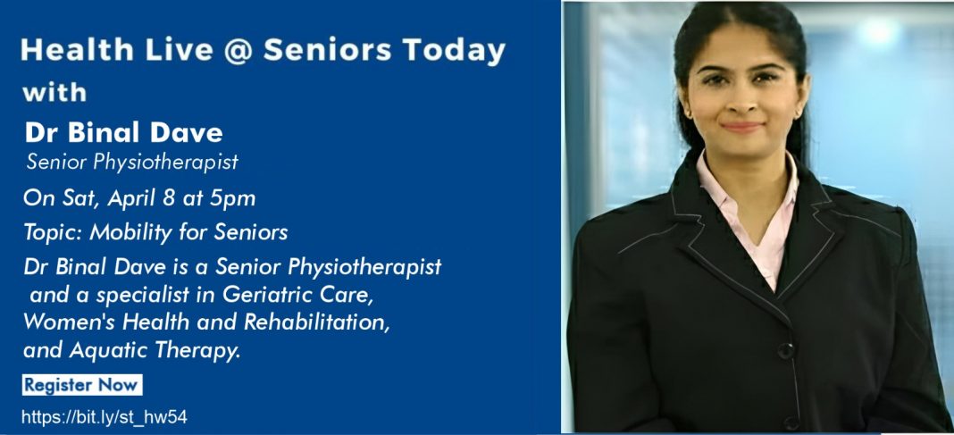 Mobility for Senior Citizens Dr Binal Dave