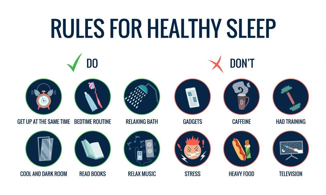 Bedtime habits for a good sleep Healthy Sleep