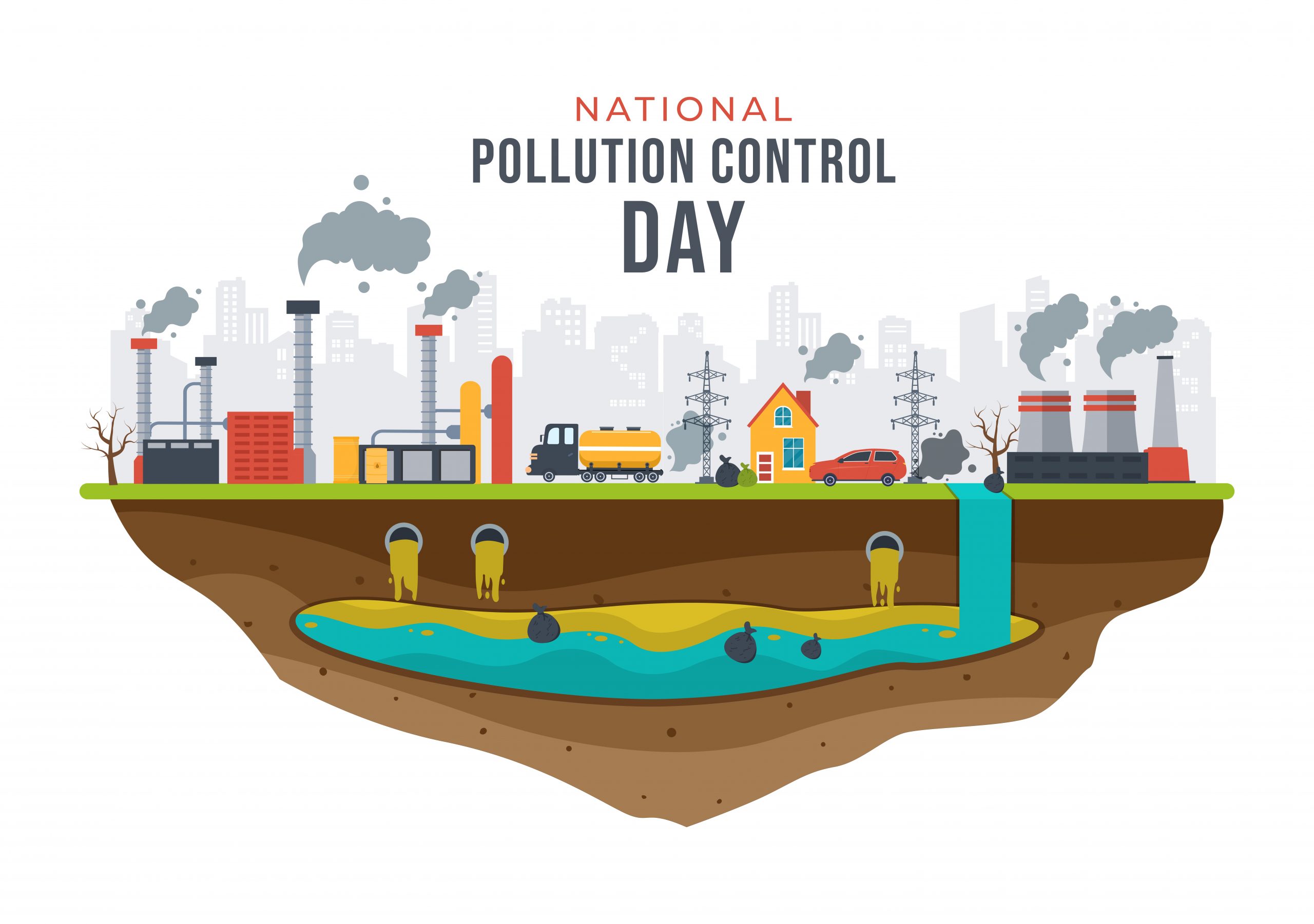 STUDENTS CREATE AWARENESS ON NATIONAL POLLUTION CONTROL DAY