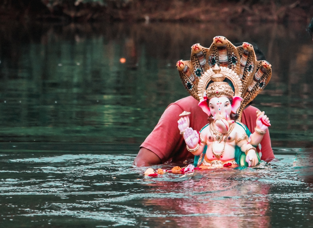 Saying Goodbye to Lord Ganesha